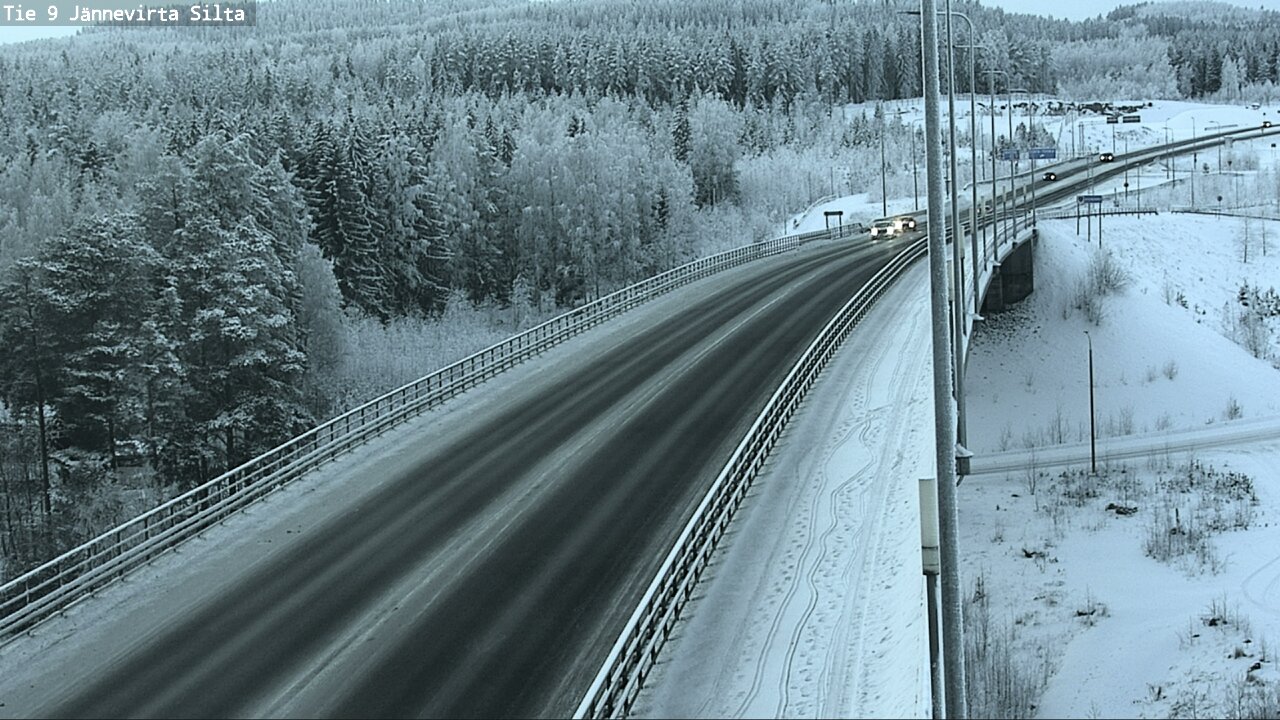 Kelikamerat Kuva Tie 9 Kuopio, Jännevirran silta, Kuopio, Pohjois-Savo