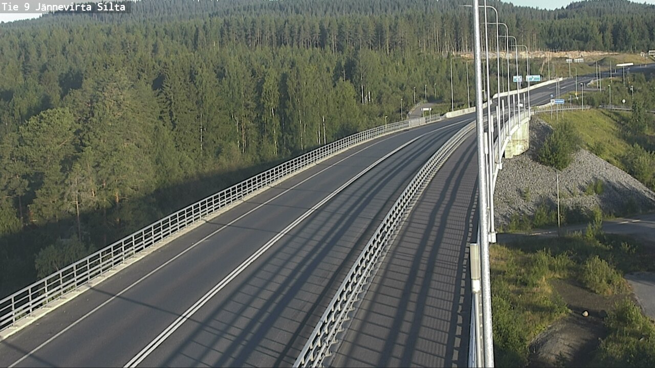 Kelikamerat Kuva Tie 9 Kuopio, Jännevirran silta, Kuopio, Pohjois-Savo