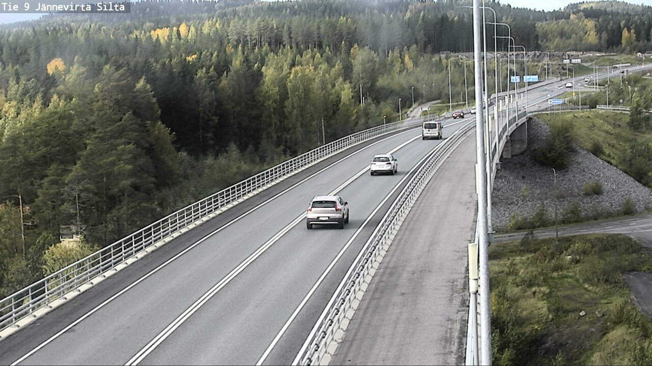 Kelikamerat Kuva Tie 9 Kuopio, Jännevirran silta, Kuopio, Pohjois-Savo