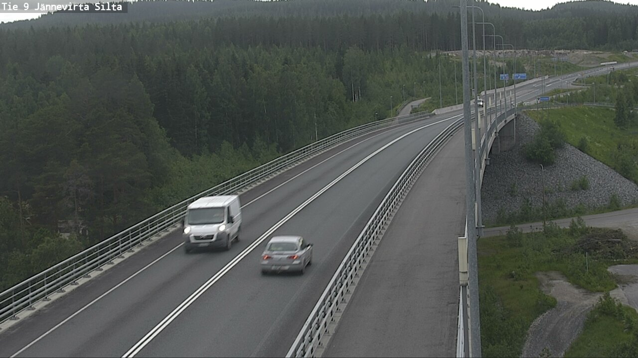 Kelikamerat Kuva Tie 9 Kuopio, Jännevirran silta, Kuopio, Pohjois-Savo