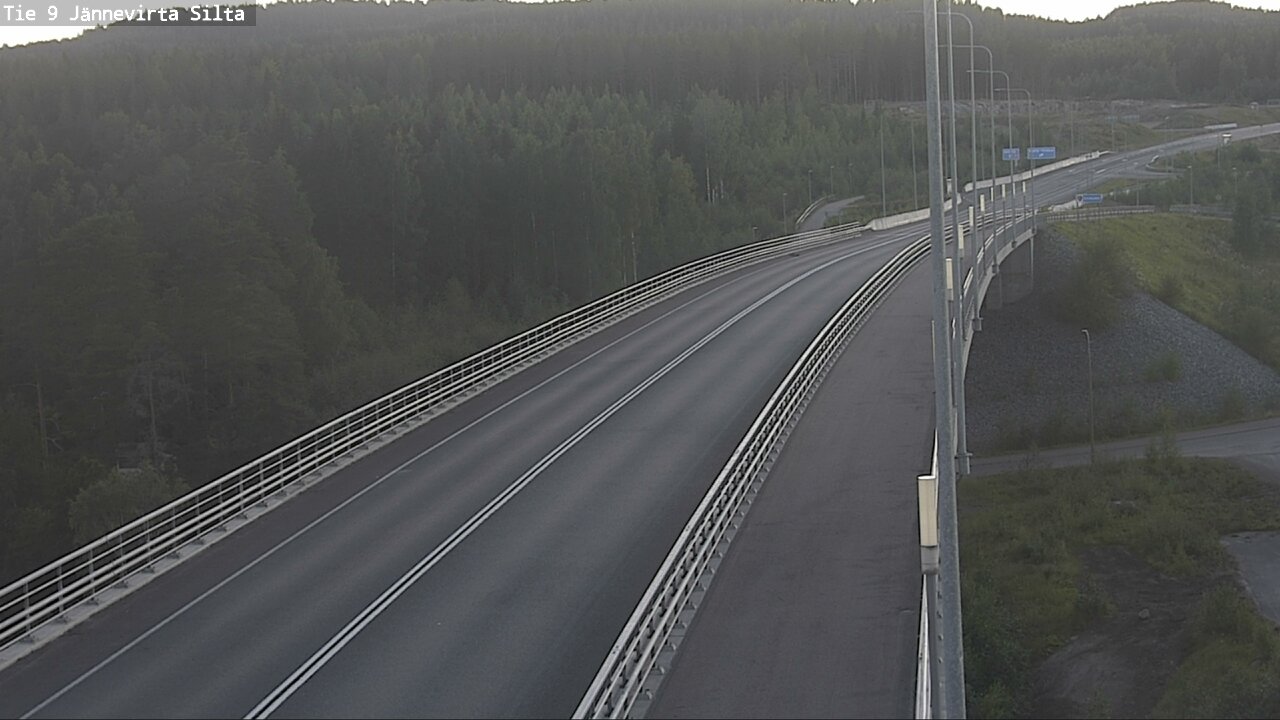 Kelikamerat Kuva Tie 9 Kuopio, Jännevirran silta, Kuopio, Pohjois-Savo