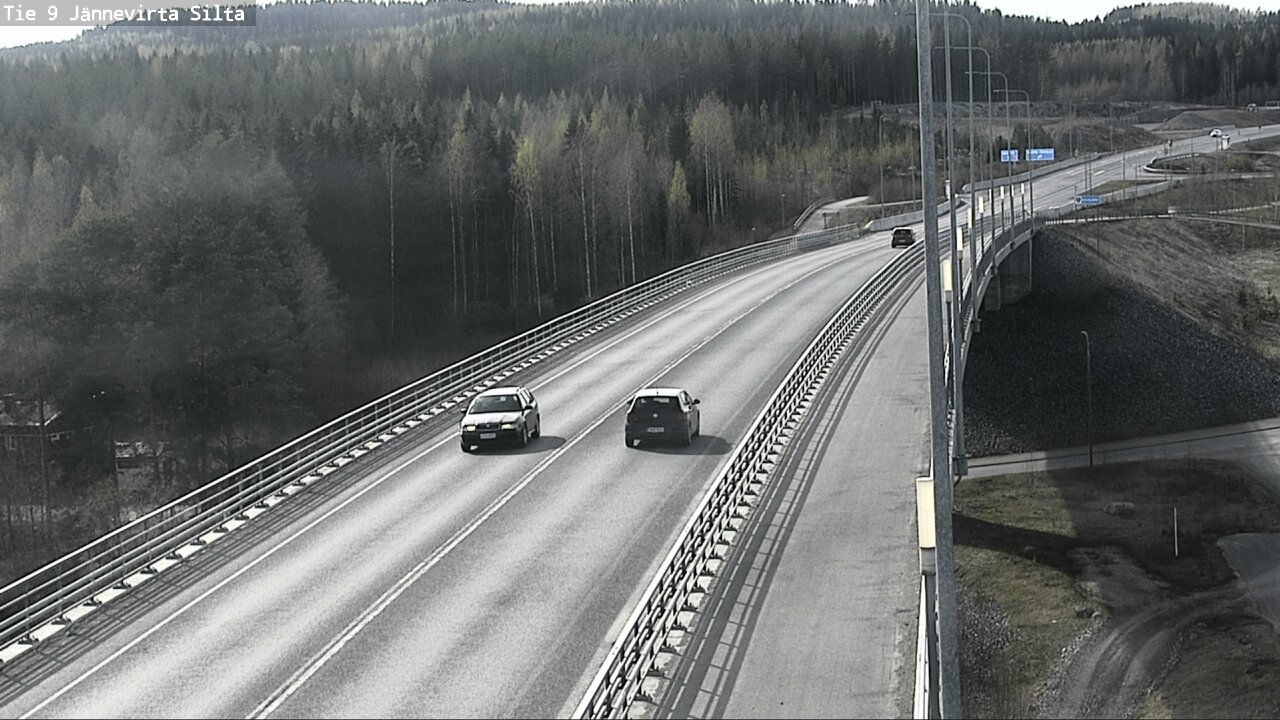 Kelikamerat Kuva Tie 9 Kuopio, Jännevirran silta, Kuopio, Pohjois-Savo