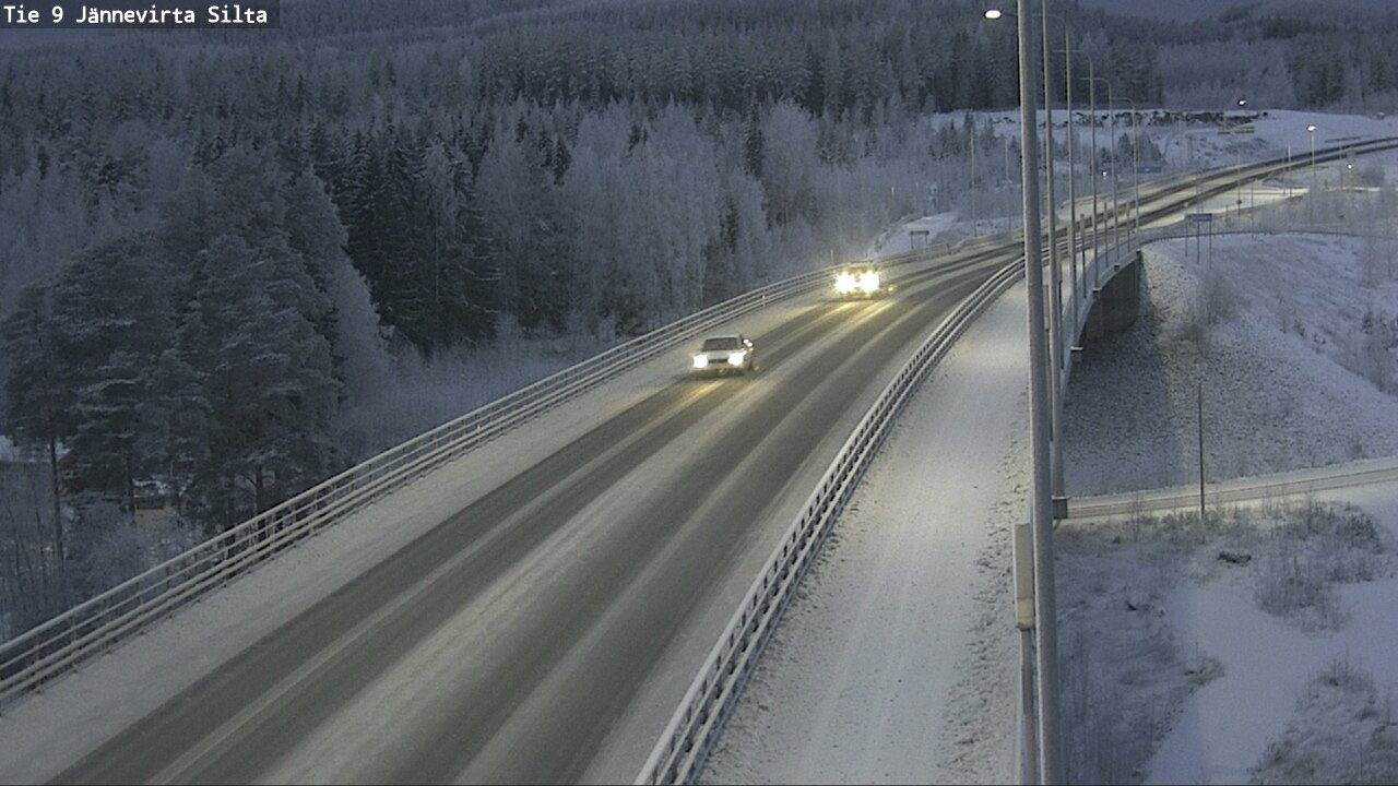Kelikamerat Kuva Tie 9 Kuopio, Jännevirran silta, Kuopio, Pohjois-Savo
