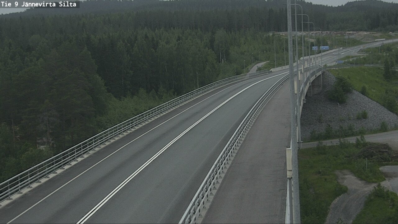 Kelikamerat Kuva Tie 9 Kuopio, Jännevirran silta, Kuopio, Pohjois-Savo