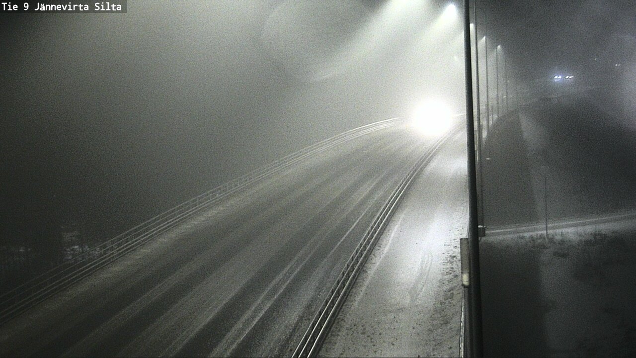 Weather Camera Image Road 9 Kuopio, Jännevirran silta, Kuopio, Pohjois-Savo