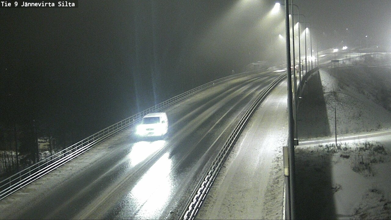 Weather Camera Image Road 9 Kuopio, Jännevirran silta, Kuopio, Pohjois-Savo