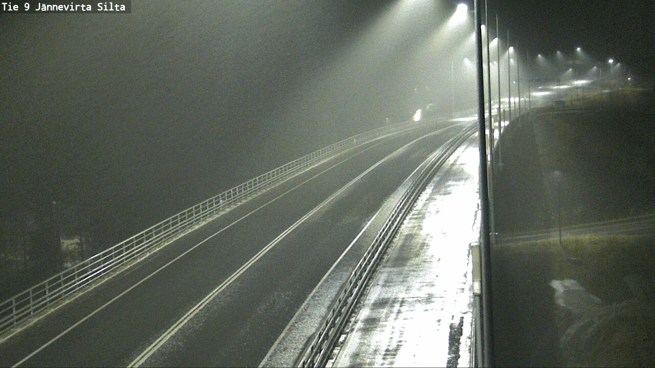 Weather Camera Image Road 9 Kuopio, Jännevirran silta, Kuopio, Pohjois-Savo