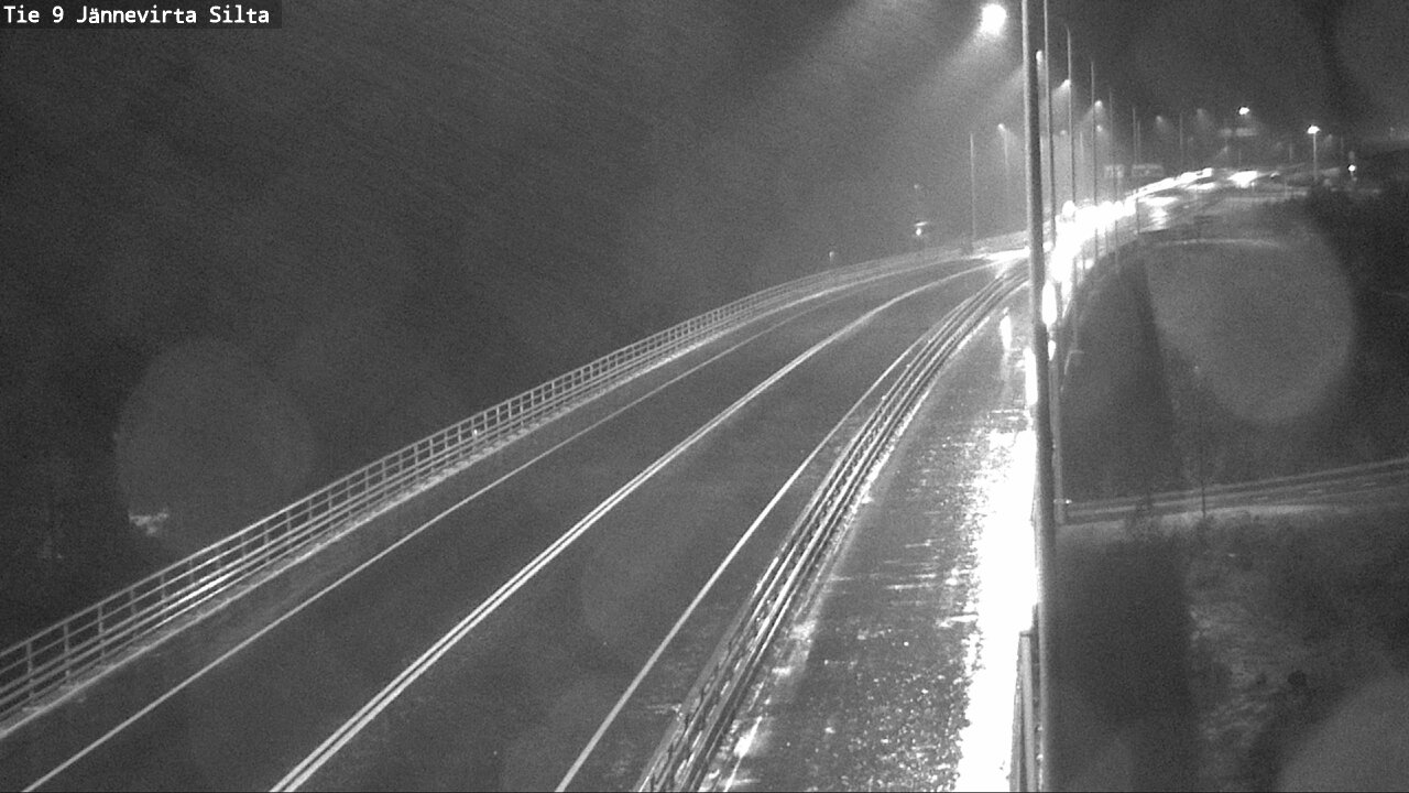 Weather Camera Image Road 9 Kuopio, Jännevirran silta, Kuopio, Pohjois-Savo