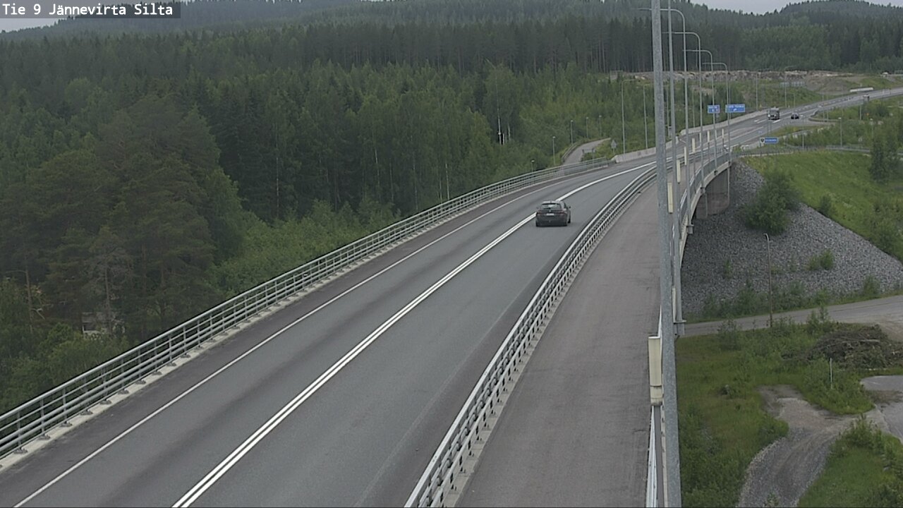 Kelikamerat Kuva Tie 9 Kuopio, Jännevirran silta, Kuopio, Pohjois-Savo