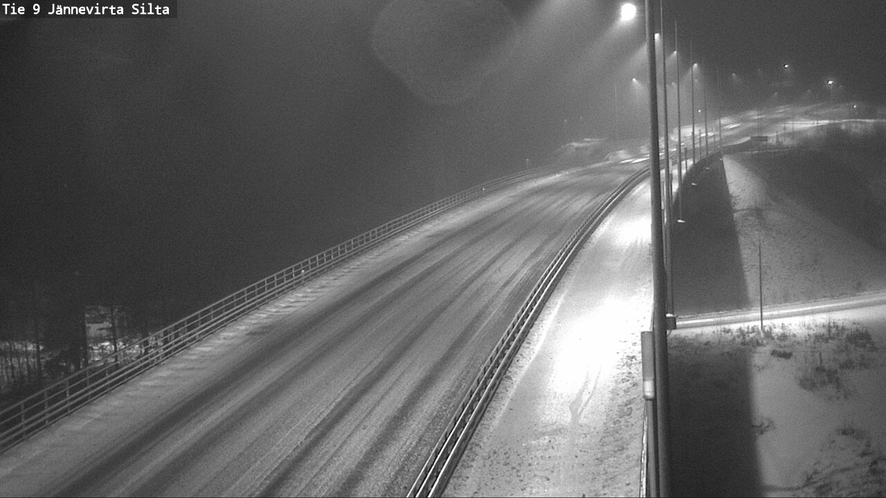 Weather Camera Image Road 9 Kuopio, Jännevirran silta, Kuopio, Pohjois-Savo