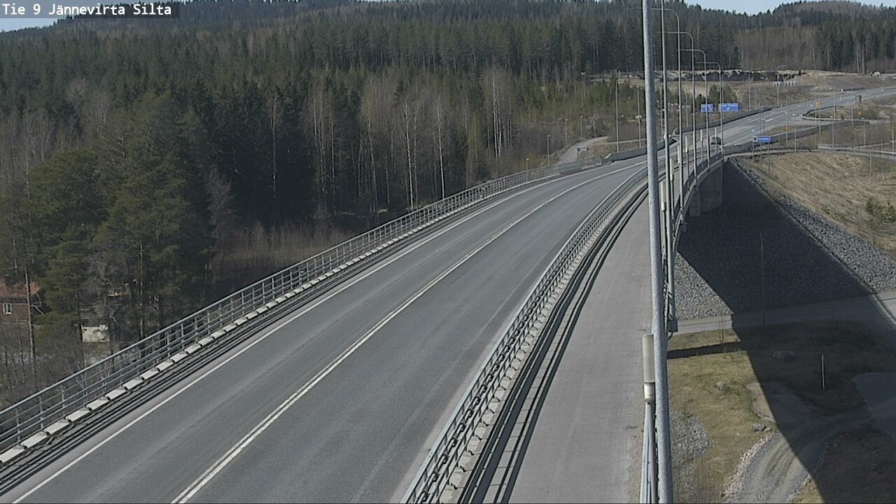Kelikamerat Kuva Tie 9 Kuopio, Jännevirran silta, Kuopio, Pohjois-Savo