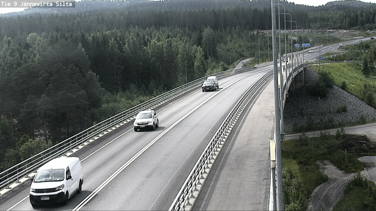 Kelikamerat Kuva Tie 9 Kuopio, Jännevirran silta, Kuopio, Pohjois-Savo