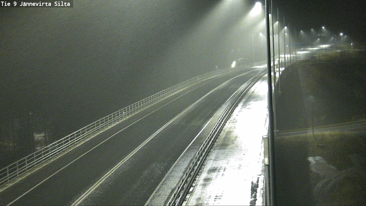 Weather Camera Image Road 9 Kuopio, Jännevirran silta, Kuopio, Pohjois-Savo