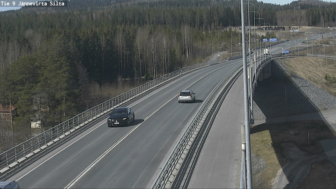 Kelikamerat Kuva Tie 9 Kuopio, Jännevirran silta, Kuopio, Pohjois-Savo