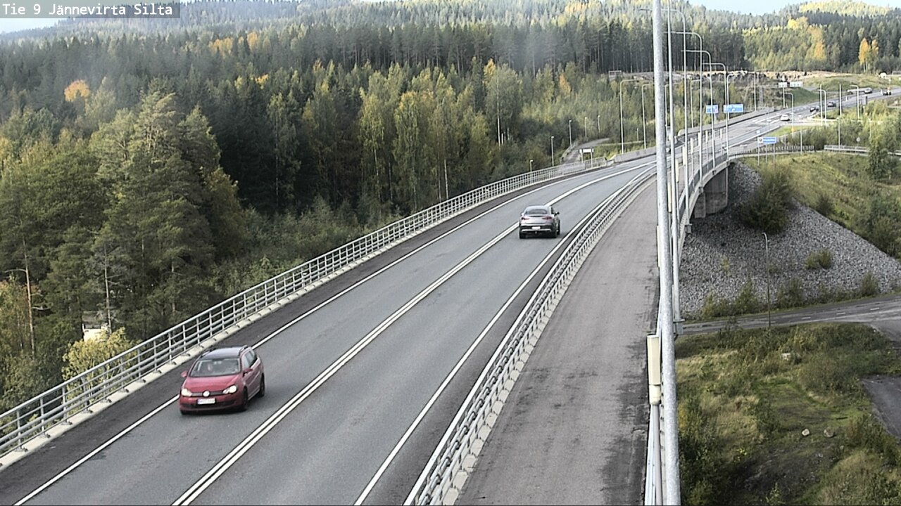 Kelikamerat Kuva Tie 9 Kuopio, Jännevirran silta, Kuopio, Pohjois-Savo
