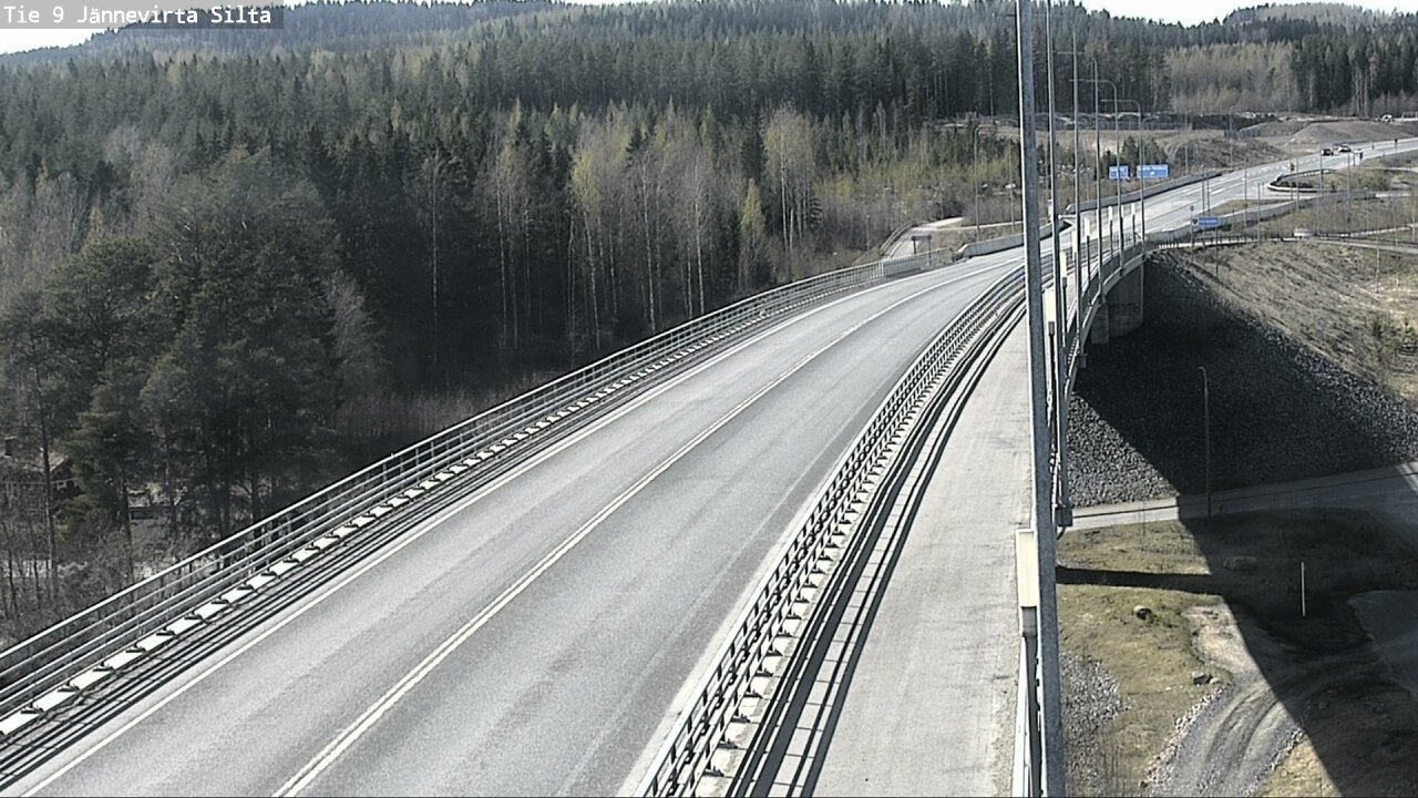Kelikamerat Kuva Tie 9 Kuopio, Jännevirran silta, Kuopio, Pohjois-Savo
