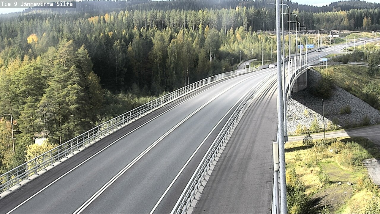 Kelikamerat Kuva Tie 9 Kuopio, Jännevirran silta, Kuopio, Pohjois-Savo