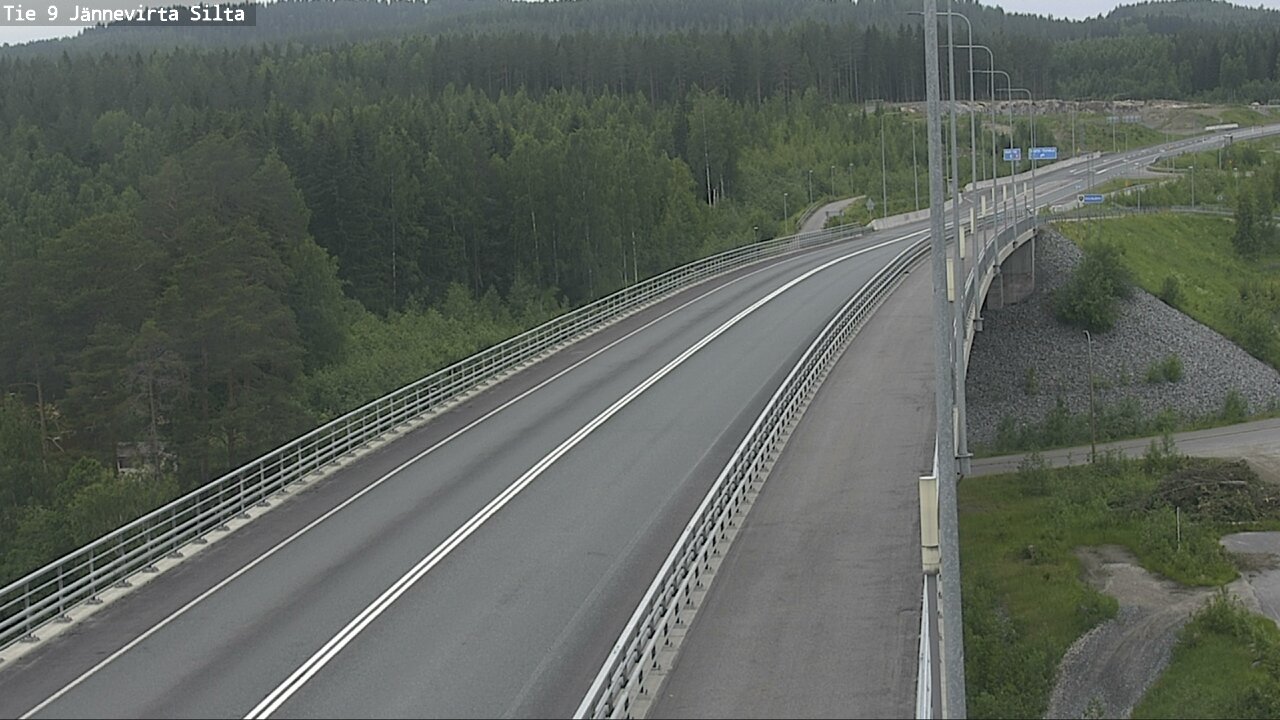 Kelikamerat Kuva Tie 9 Kuopio, Jännevirran silta, Kuopio, Pohjois-Savo