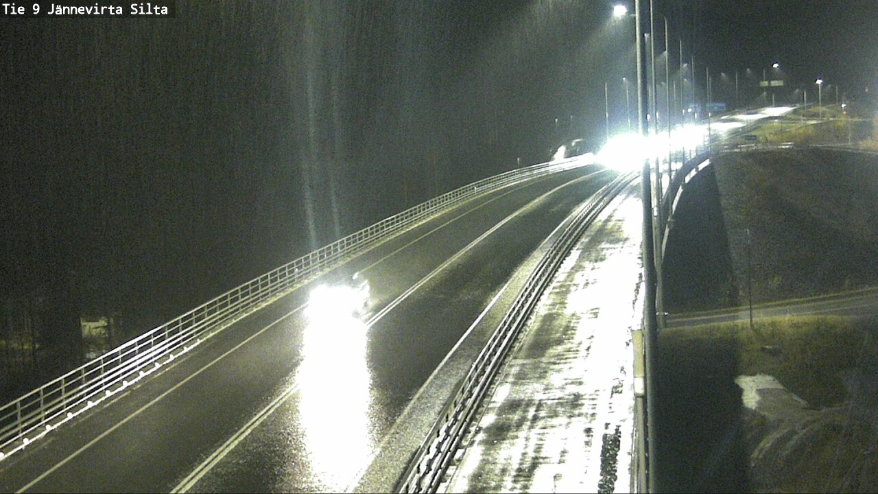 Weather Camera Image Väg 9 Kuopio, Jännevirran silta, Kuopio, Pohjois-Savo