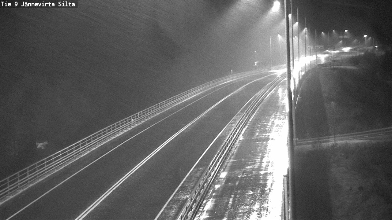 Weather Camera Image Road 9 Kuopio, Jännevirran silta, Kuopio, Pohjois-Savo