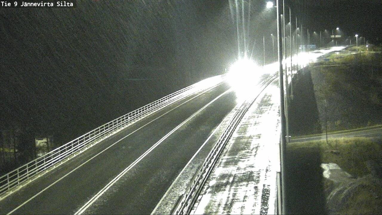 Weather Camera Image Väg 9 Kuopio, Jännevirran silta, Kuopio, Pohjois-Savo