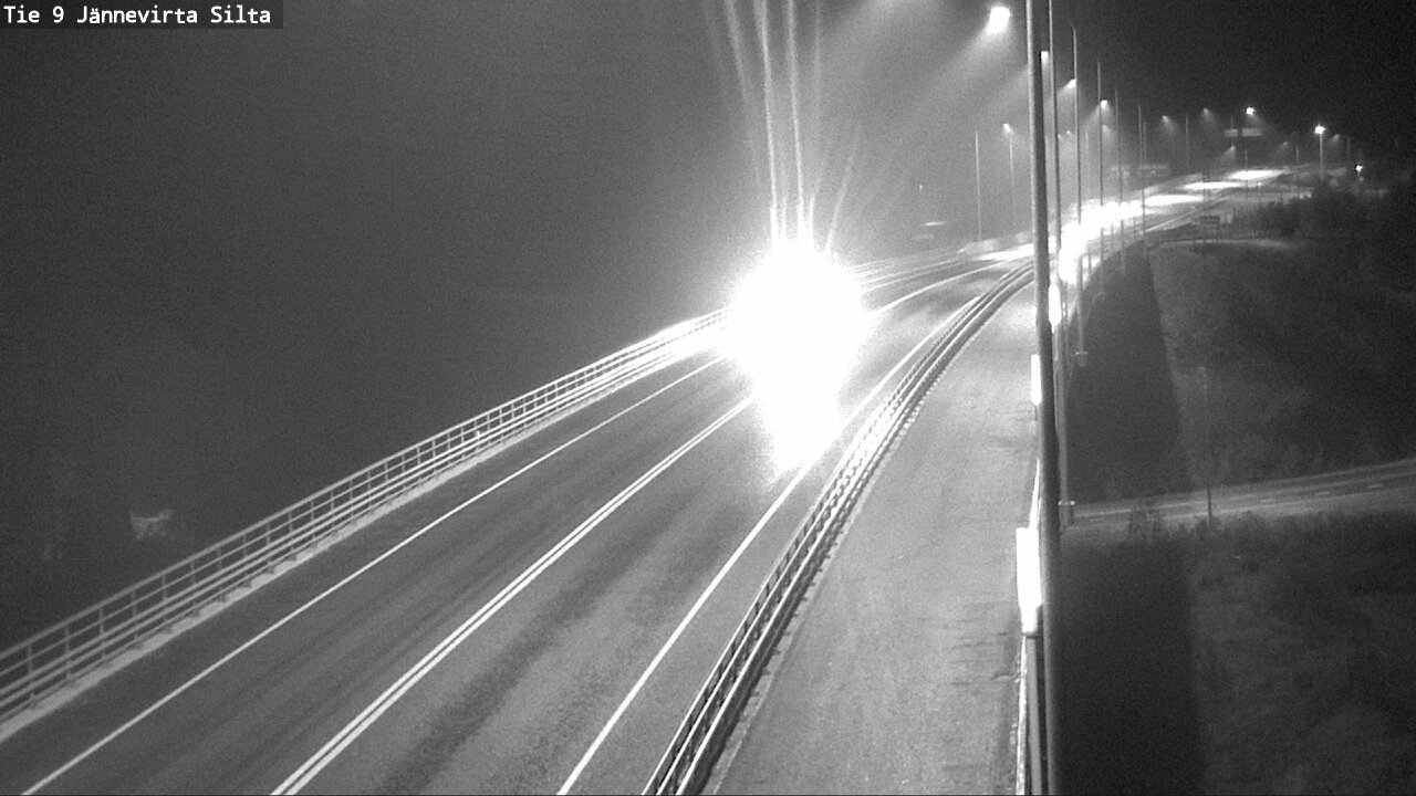 Weather Camera Image Road 9 Kuopio, Jännevirran silta, Kuopio, Pohjois-Savo
