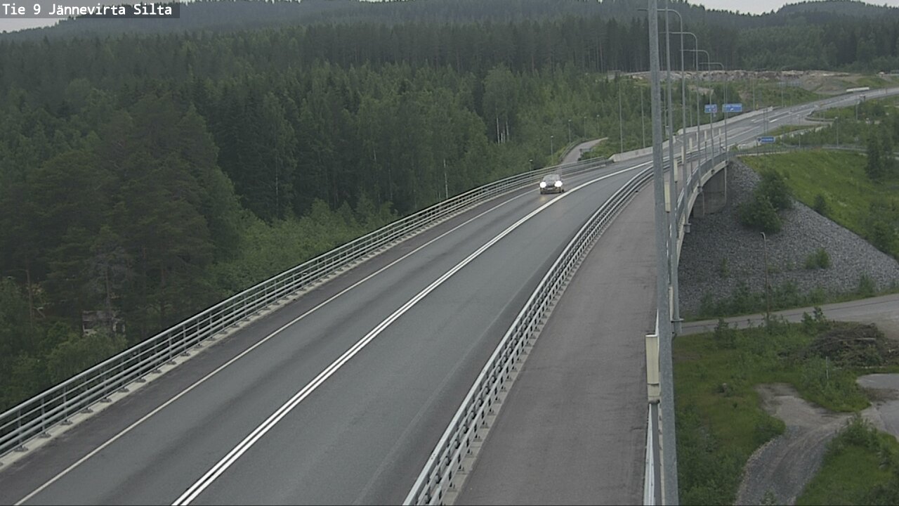 Kelikamerat Kuva Tie 9 Kuopio, Jännevirran silta, Kuopio, Pohjois-Savo