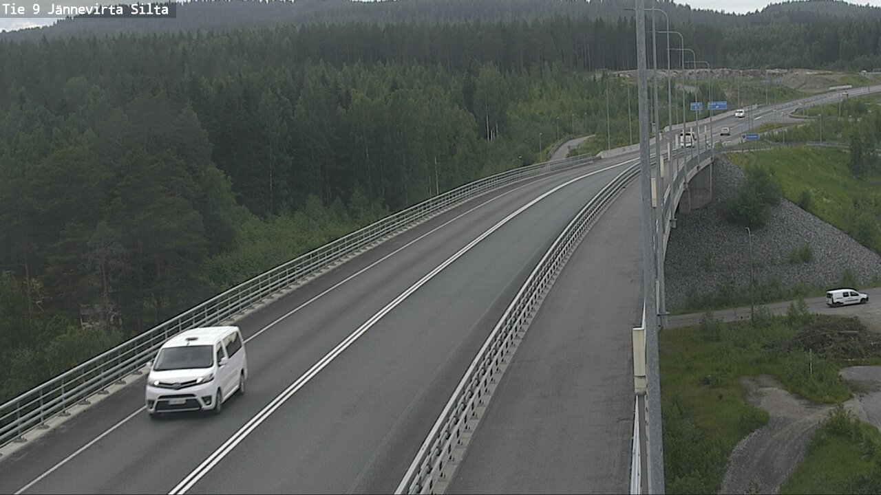 Kelikamerat Kuva Tie 9 Kuopio, Jännevirran silta, Kuopio, Pohjois-Savo