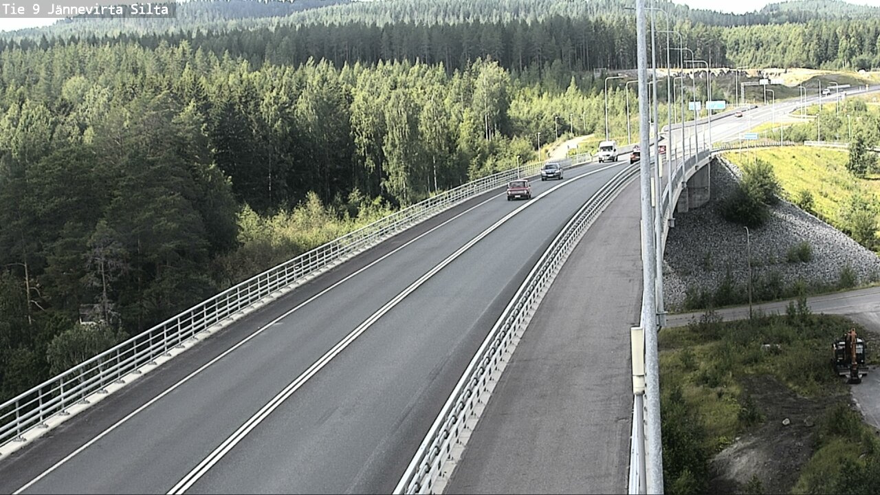 Kelikamerat Kuva Tie 9 Kuopio, Jännevirran silta, Kuopio, Pohjois-Savo