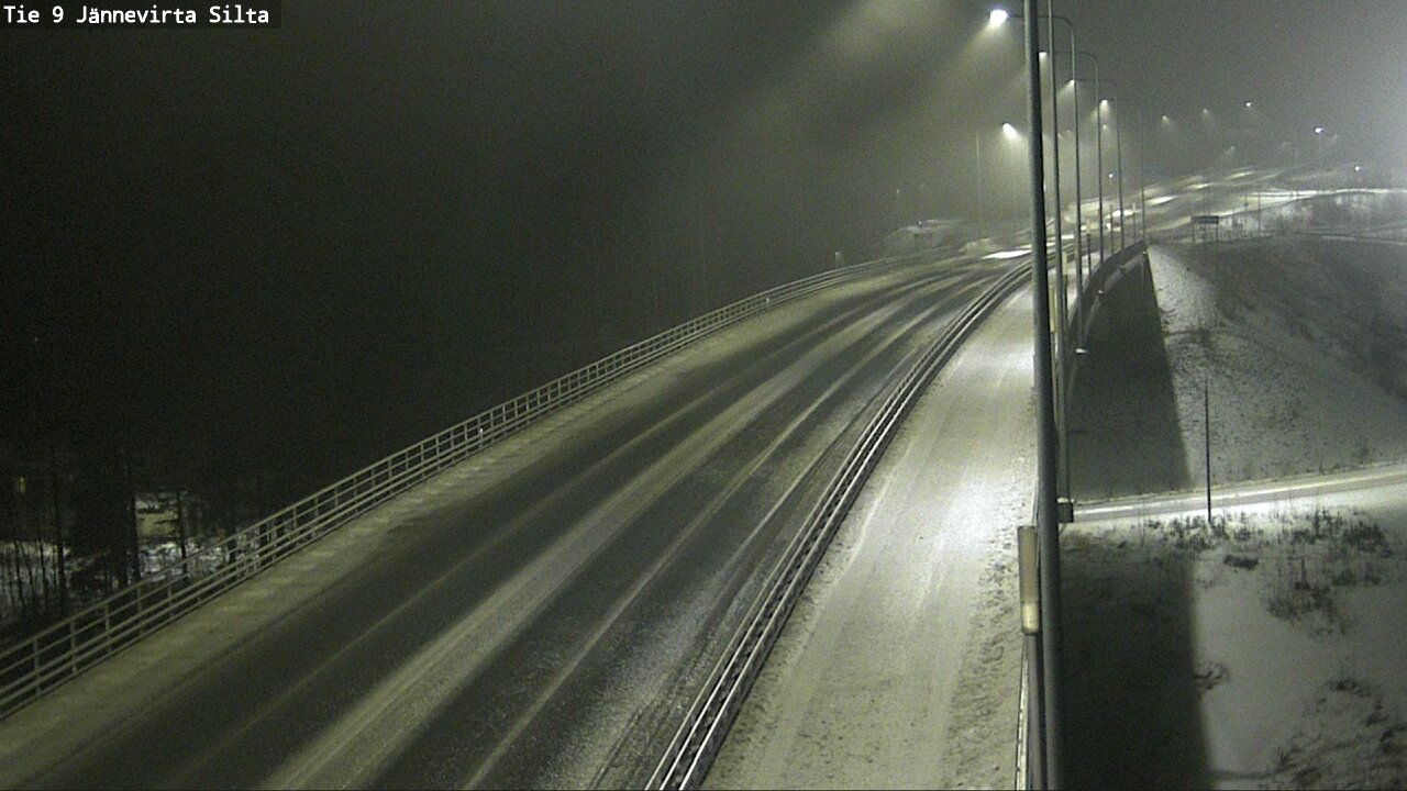 Weather Camera Image Road 9 Kuopio, Jännevirran silta, Kuopio, Pohjois-Savo