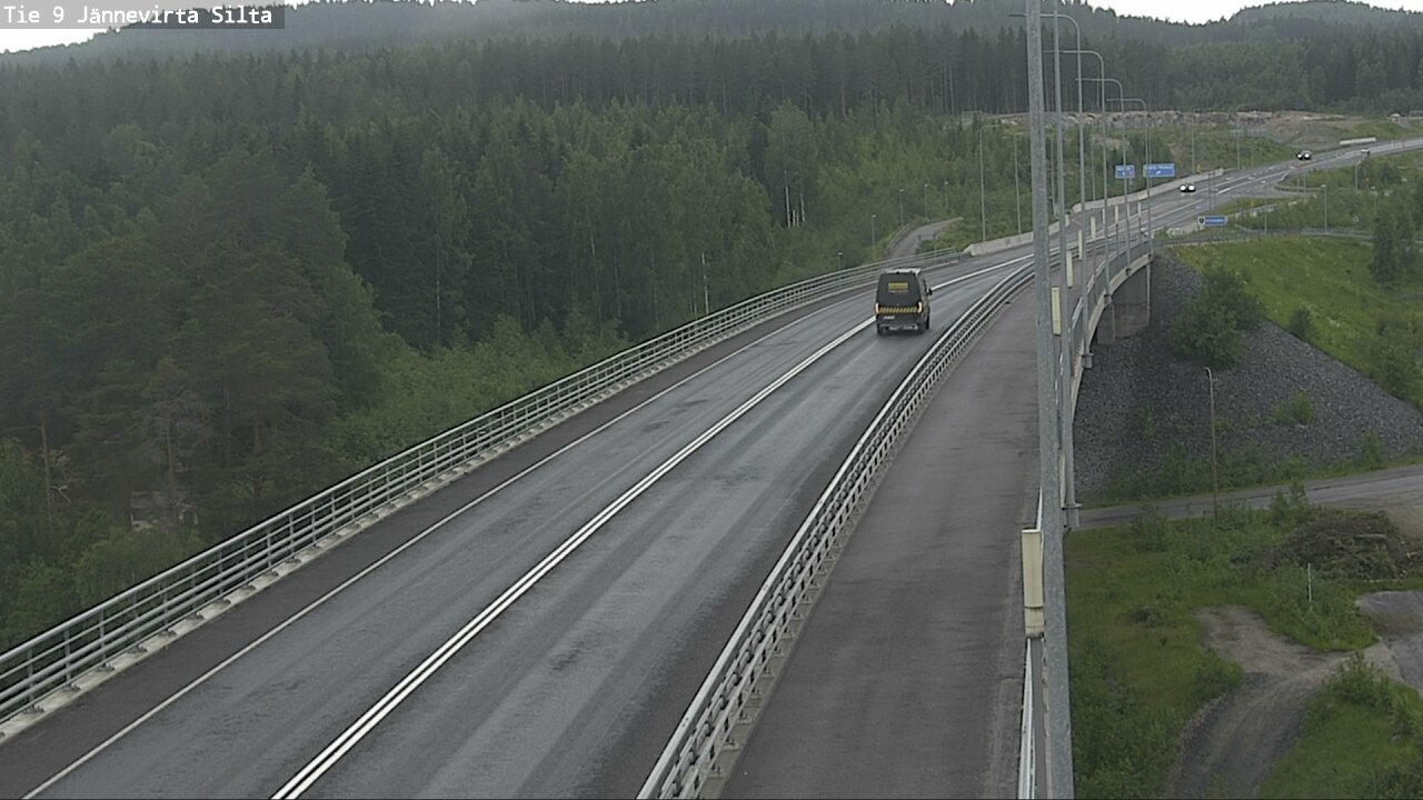 Kelikamerat Kuva Tie 9 Kuopio, Jännevirran silta, Kuopio, Pohjois-Savo