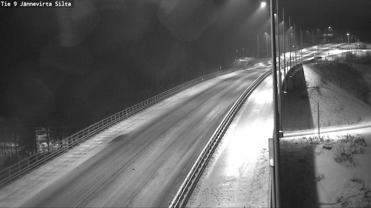 Weather Camera Image Road 9 Kuopio, Jännevirran silta, Kuopio, Pohjois-Savo