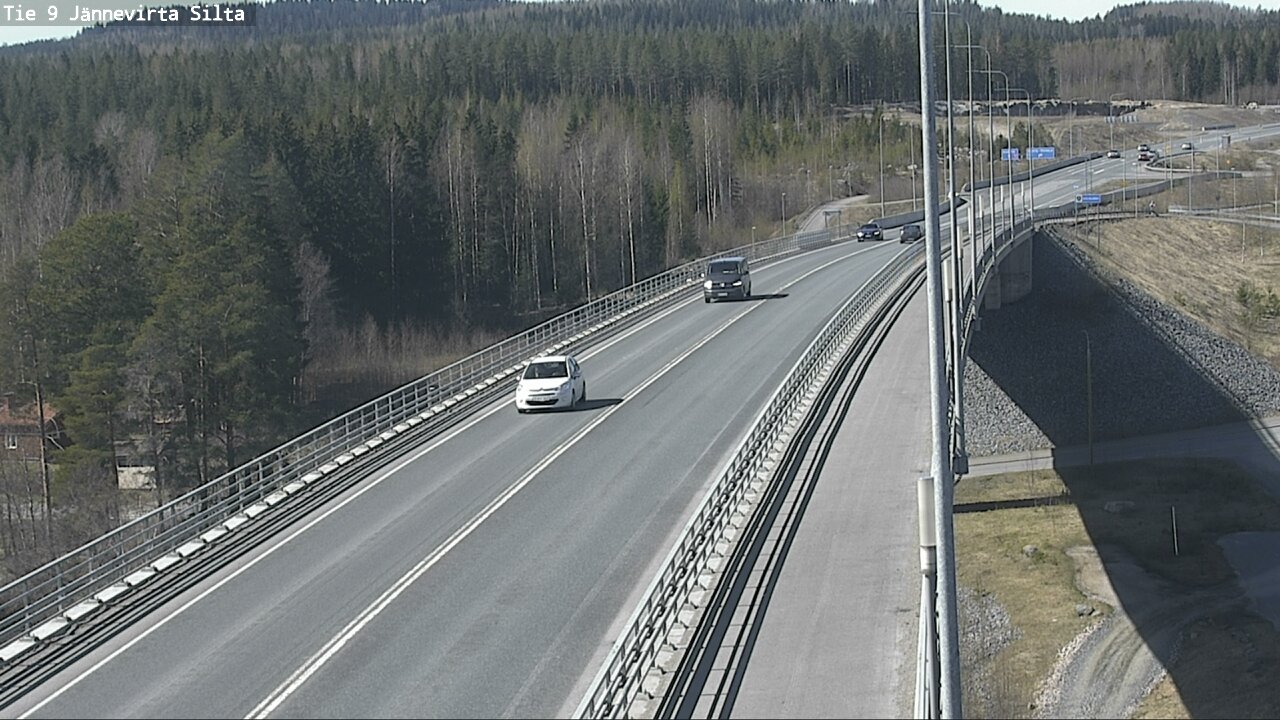 Kelikamerat Kuva Tie 9 Kuopio, Jännevirran silta, Kuopio, Pohjois-Savo