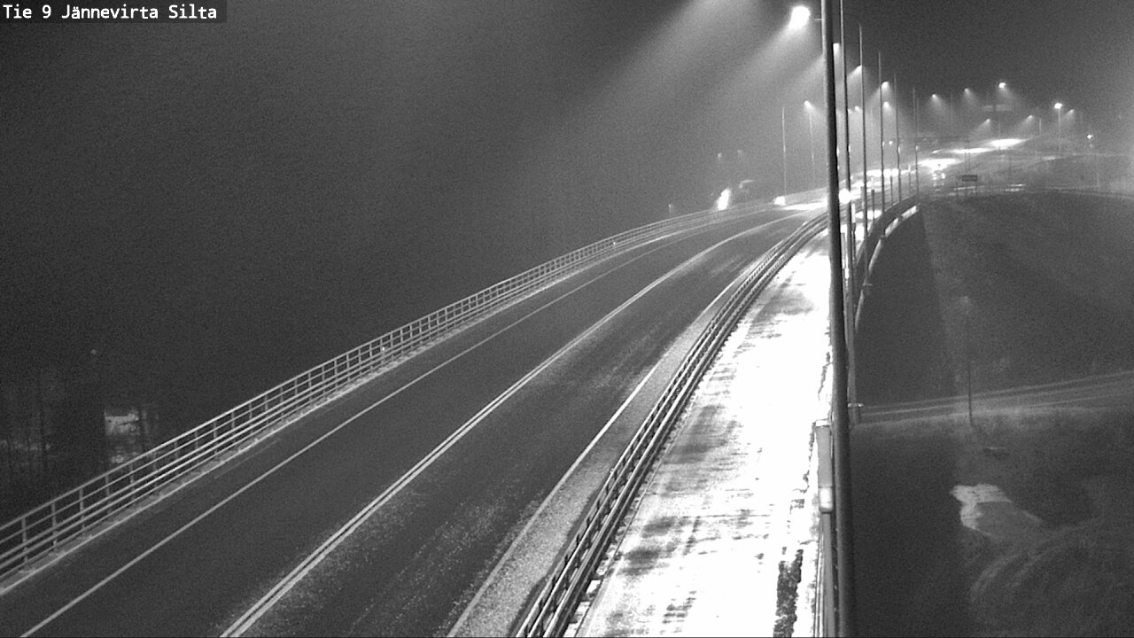 Weather Camera Image Road 9 Kuopio, Jännevirran silta, Kuopio, Pohjois-Savo