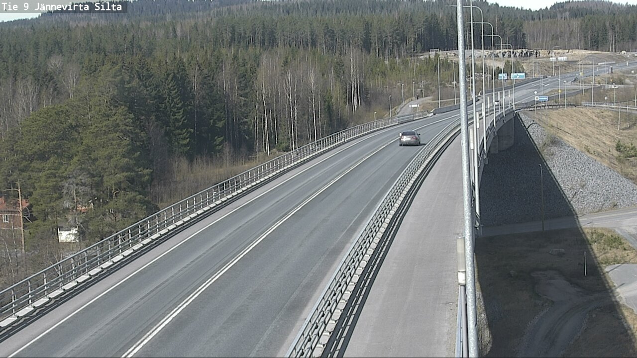 Kelikamerat Kuva Tie 9 Kuopio, Jännevirran silta, Kuopio, Pohjois-Savo