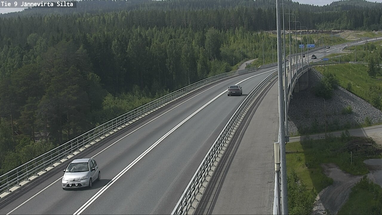Kelikamerat Kuva Tie 9 Kuopio, Jännevirran silta, Kuopio, Pohjois-Savo