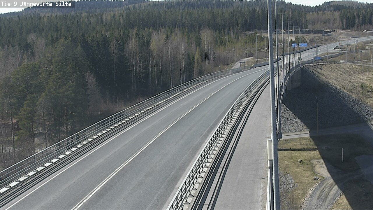 Kelikamerat Kuva Tie 9 Kuopio, Jännevirran silta, Kuopio, Pohjois-Savo