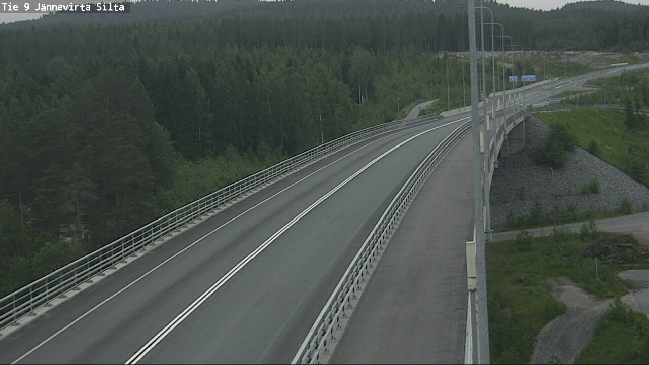 Kelikamerat Kuva Tie 9 Kuopio, Jännevirran silta, Kuopio, Pohjois-Savo