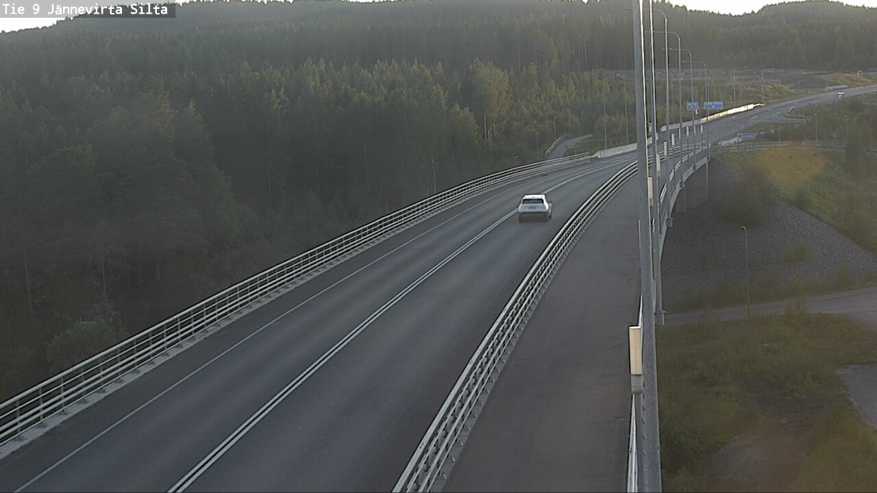 Kelikamerat Kuva Tie 9 Kuopio, Jännevirran silta, Kuopio, Pohjois-Savo