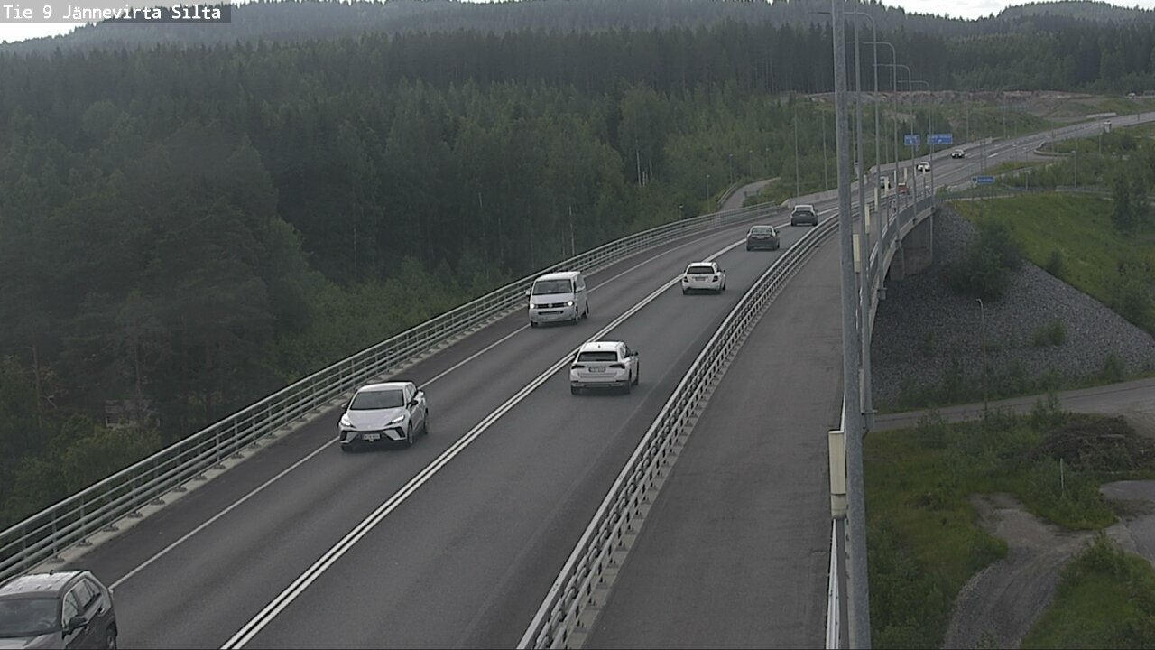 Kelikamerat Kuva Tie 9 Kuopio, Jännevirran silta, Kuopio, Pohjois-Savo