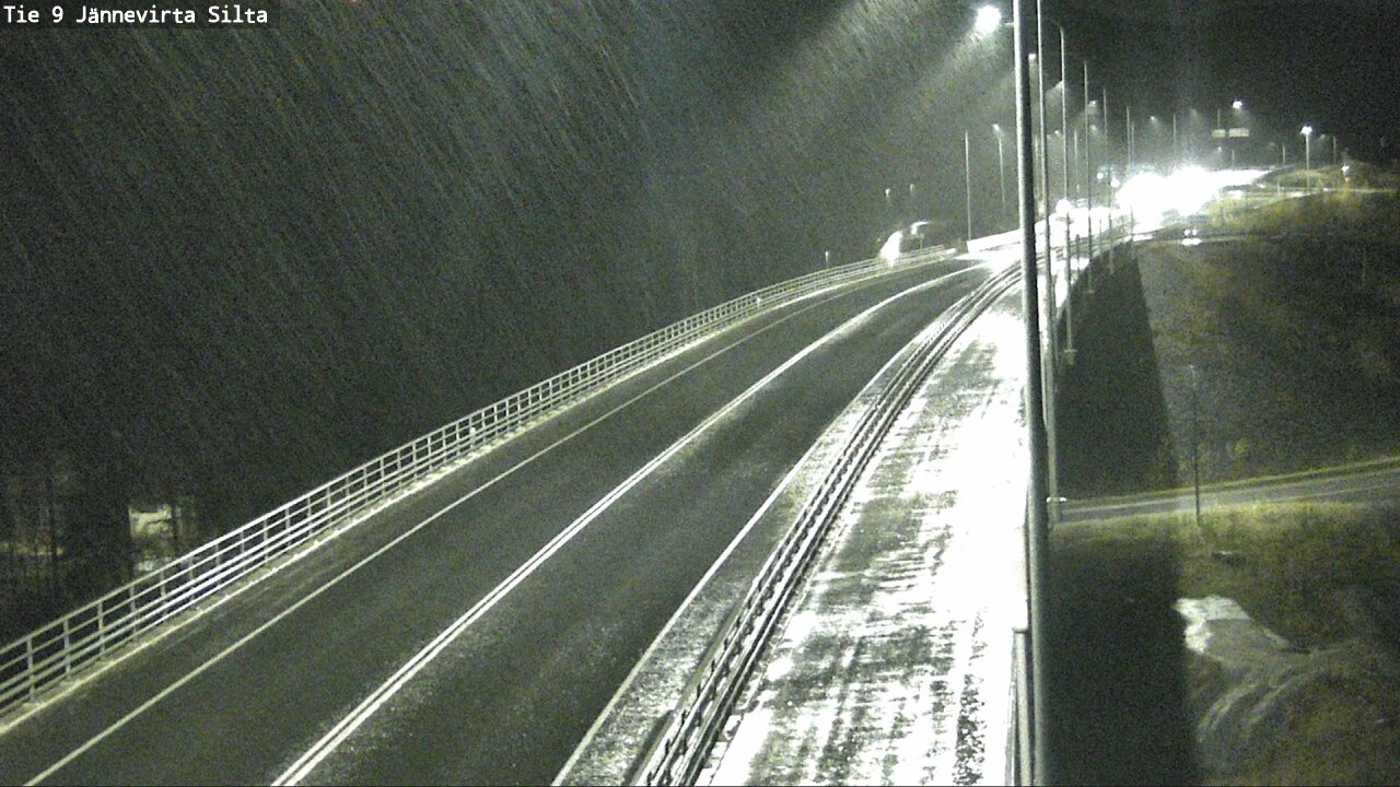 Weather Camera Image Väg 9 Kuopio, Jännevirran silta, Kuopio, Pohjois-Savo