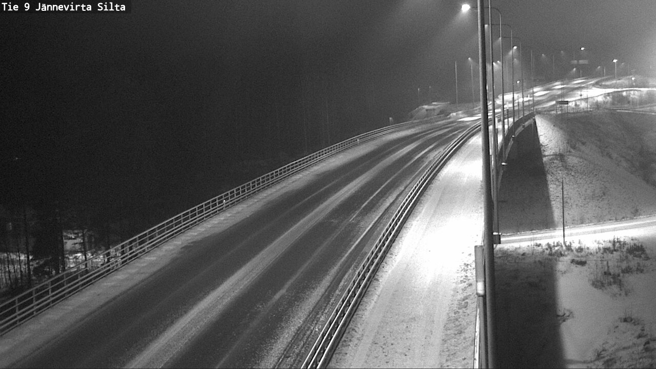 Weather Camera Image Road 9 Kuopio, Jännevirran silta, Kuopio, Pohjois-Savo