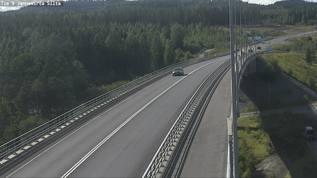 Kelikamerat Kuva Tie 9 Kuopio, Jännevirran silta, Kuopio, Pohjois-Savo