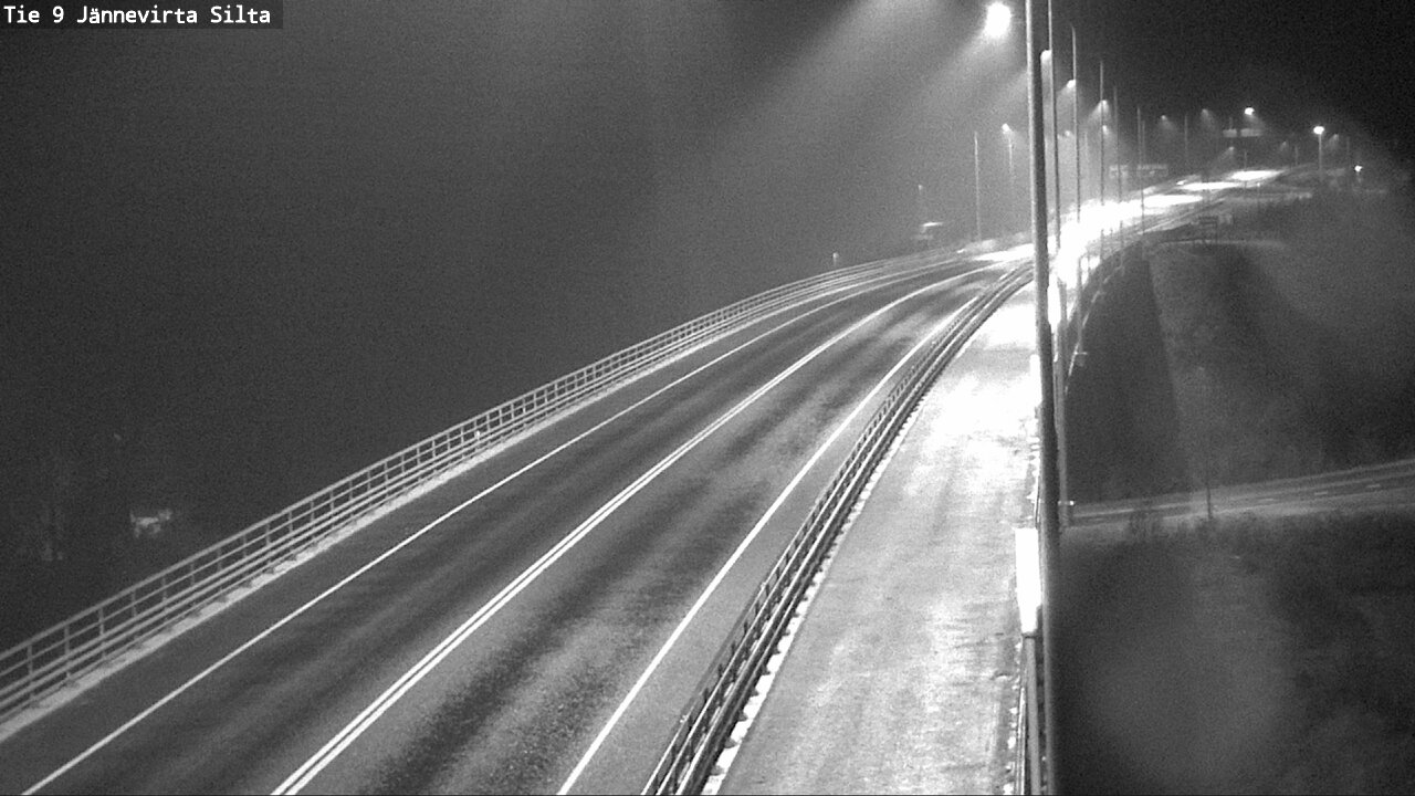 Weather Camera Image Road 9 Kuopio, Jännevirran silta, Kuopio, Pohjois-Savo