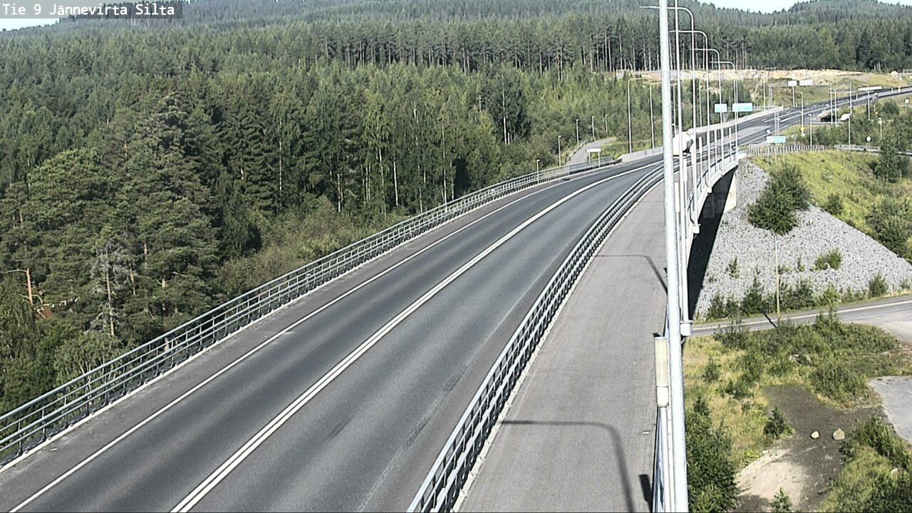 Kelikamerat Kuva Tie 9 Kuopio, Jännevirran silta, Kuopio, Pohjois-Savo