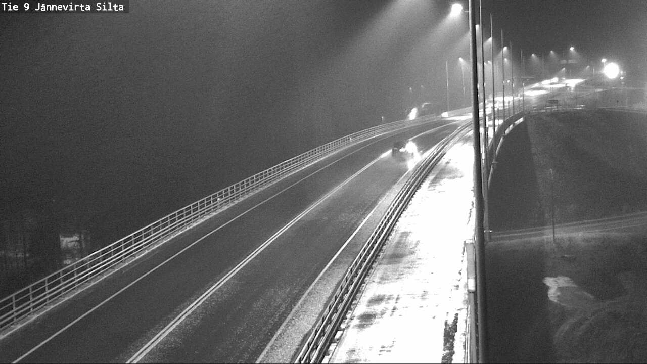 Weather Camera Image Road 9 Kuopio, Jännevirran silta, Kuopio, Pohjois-Savo