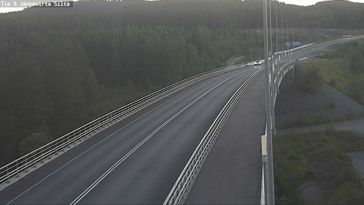 Kelikamerat Kuva Tie 9 Kuopio, Jännevirran silta, Kuopio, Pohjois-Savo