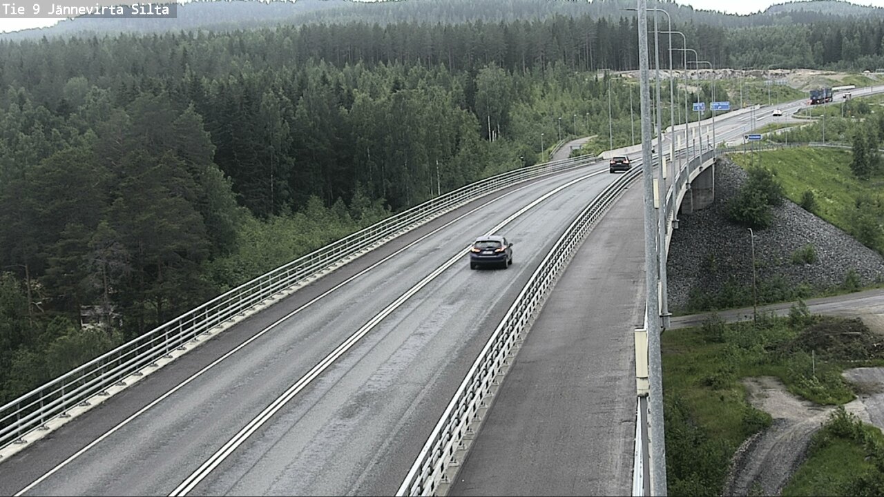 Kelikamerat Kuva Tie 9 Kuopio, Jännevirran silta, Kuopio, Pohjois-Savo