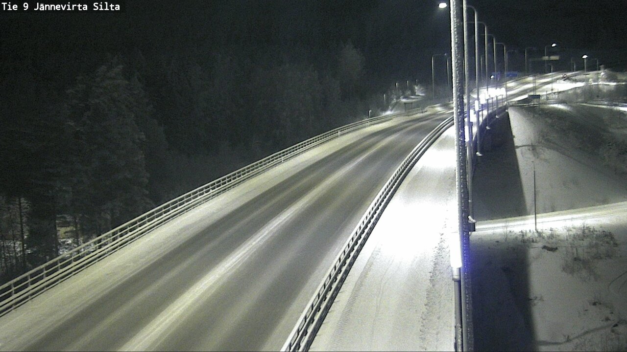 Weather Camera Image Väg 9 Kuopio, Jännevirran silta, Kuopio, Pohjois-Savo