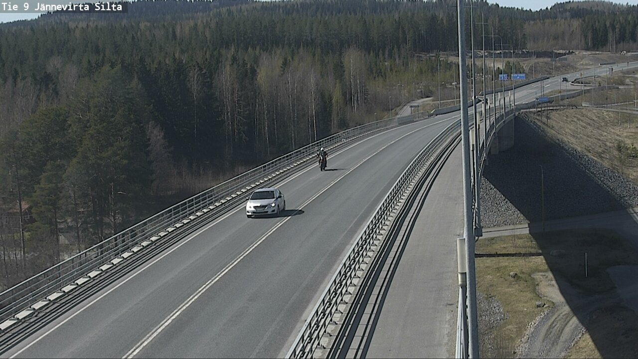 Kelikamerat Kuva Tie 9 Kuopio, Jännevirran silta, Kuopio, Pohjois-Savo